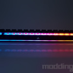 clavier corsair éclairage actif de dos