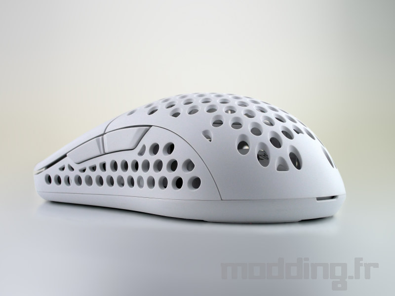 souris de demi dos bouton