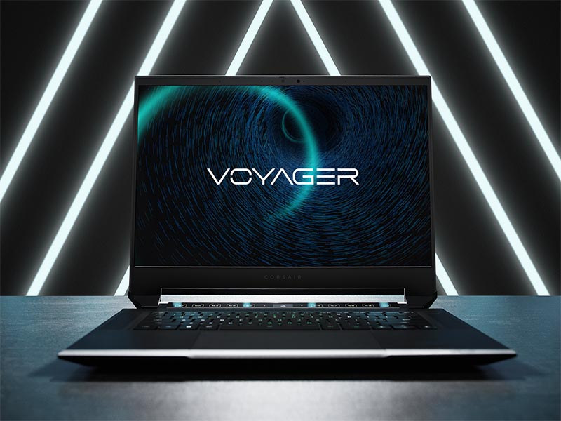 Lancement de l'ordinateur portable CORSAIR VOYAGER a1600