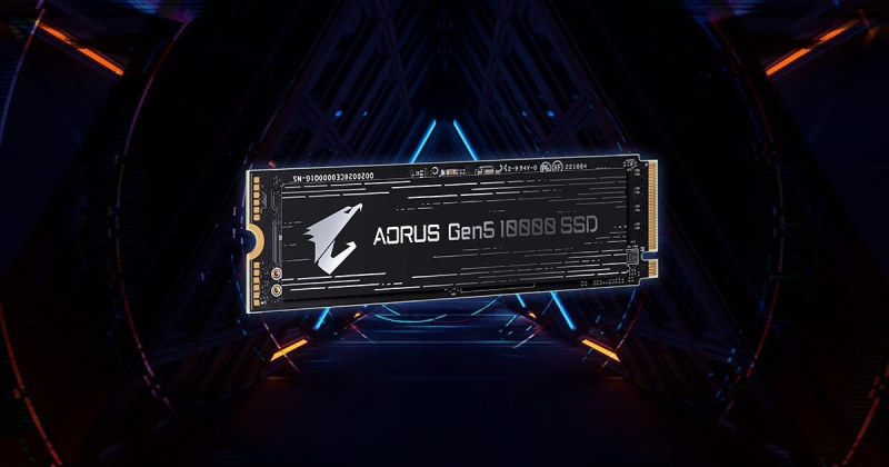 Le SSD AORUS Gen5 10000 NVMe taquine les 10 000 Mo/s