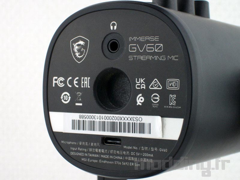 base-connecteur-msi-immerse-gv60 micro
