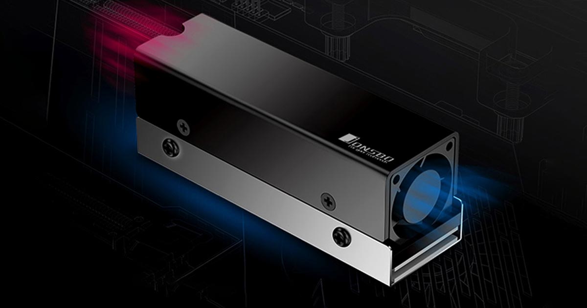 Refroidisseur SSD M.2 avec ventilateur de 20 mm chez Jonsbo