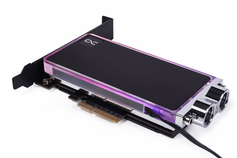 Alphacool présente un watercooling pour SSD M.2 NVMe