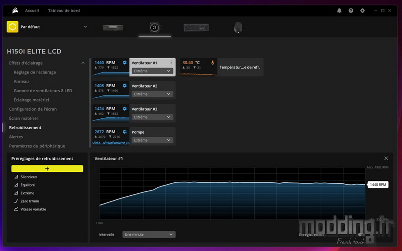 H150i Elite LCD Log 19