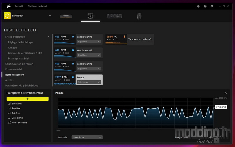 H150i Elite LCD Log 20