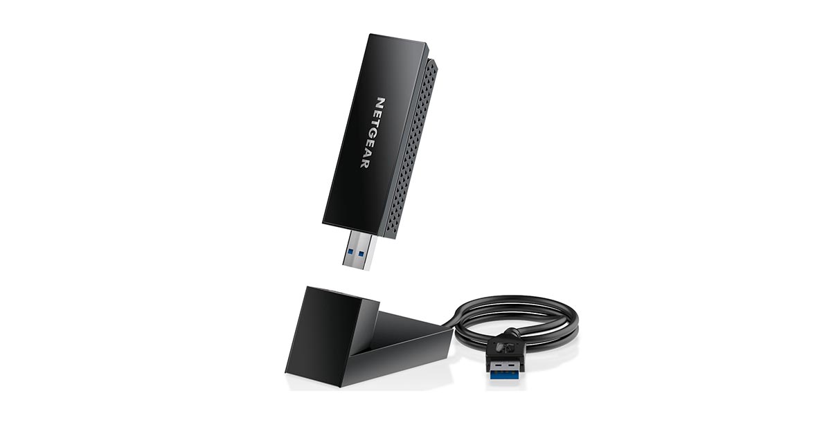 Netgear annonce un adaptateur WiFi 6E USB 3.0