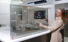 LG prépare des écrans OLED transparents pour les trains