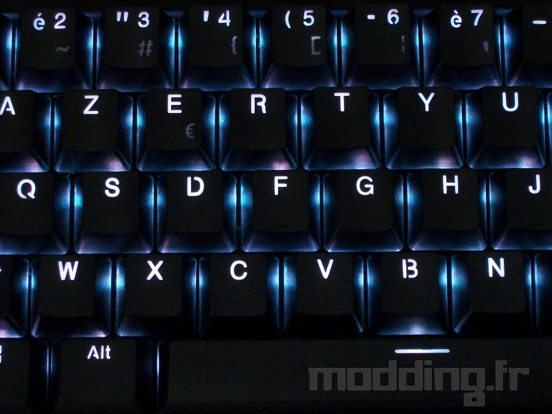lisibilité keycap ironclad black