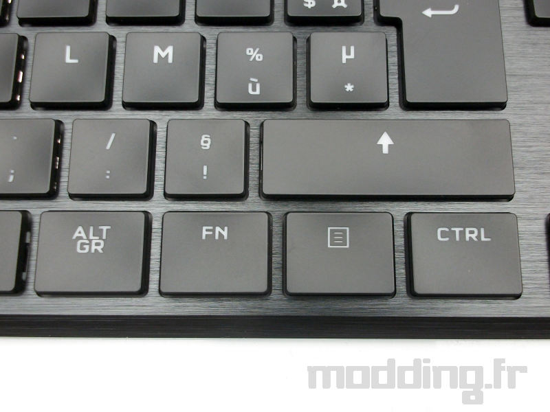 touches standard corsair K100 air