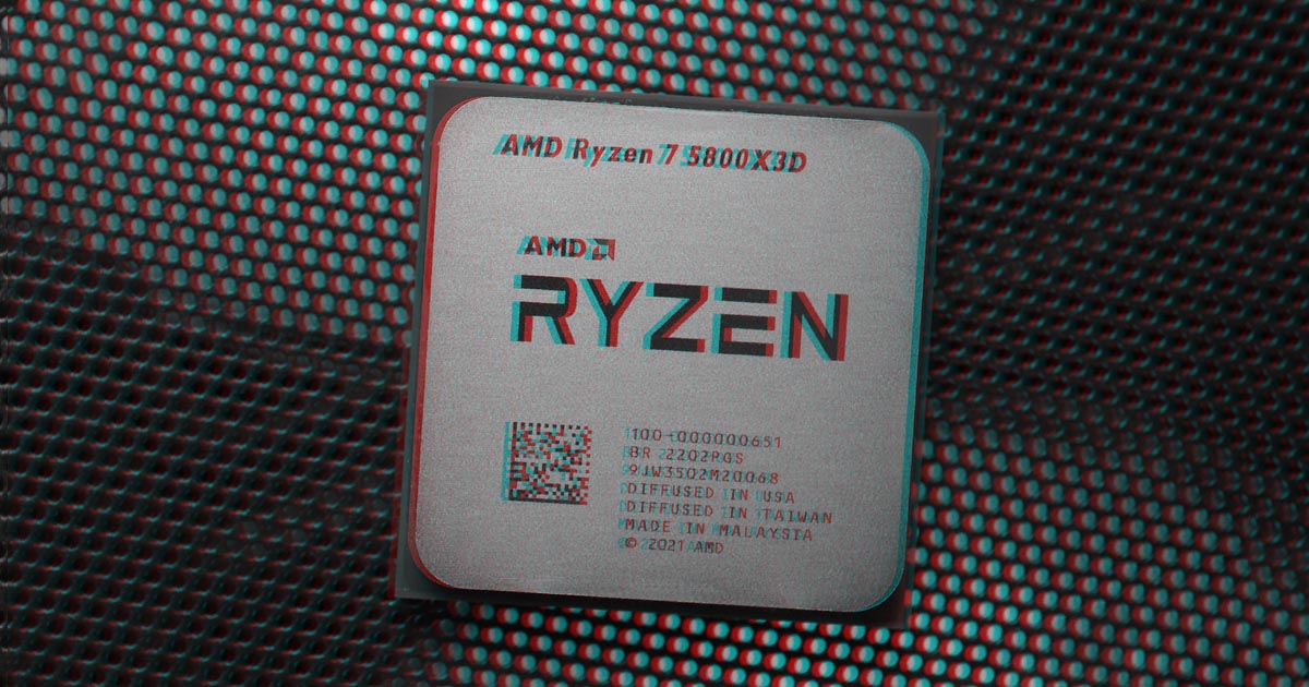 Le Ryzen 7 5800X3D pour moins de 400 euros