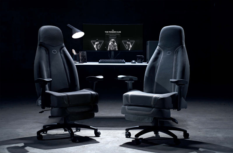 Un fauteuil pour vous faire vibrer chez Cooler Master