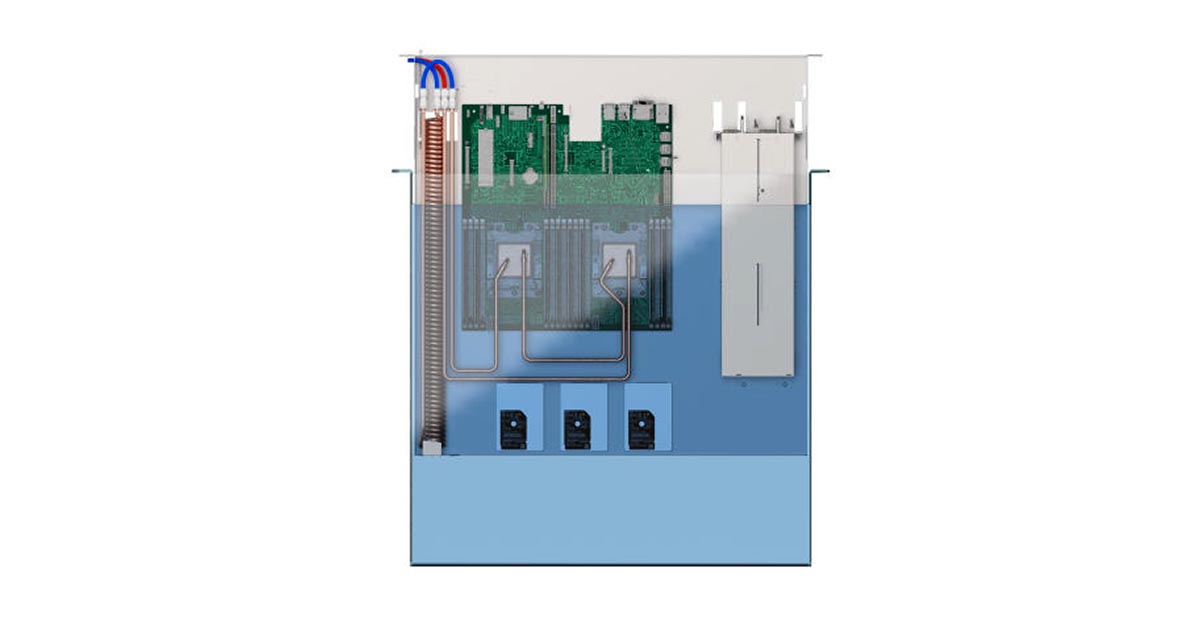 OVHcloud présente sa technologie Hybrid Immersion Liquid Cooling