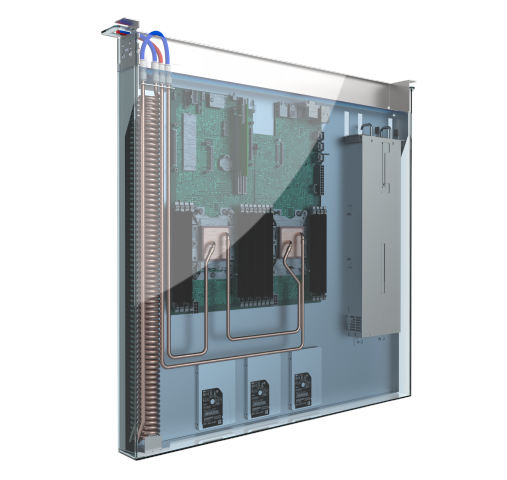 Server View Hybrid Immersion Liquid Cooling - 2