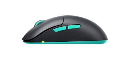 Xtrfy M8 Wireless Black Gaming Mouse Leftside