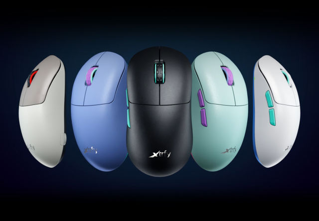 Xtrfy M8 Wireless Gaming Mouse gamme couleur