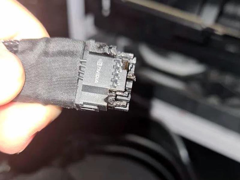 burning connector rtx4090