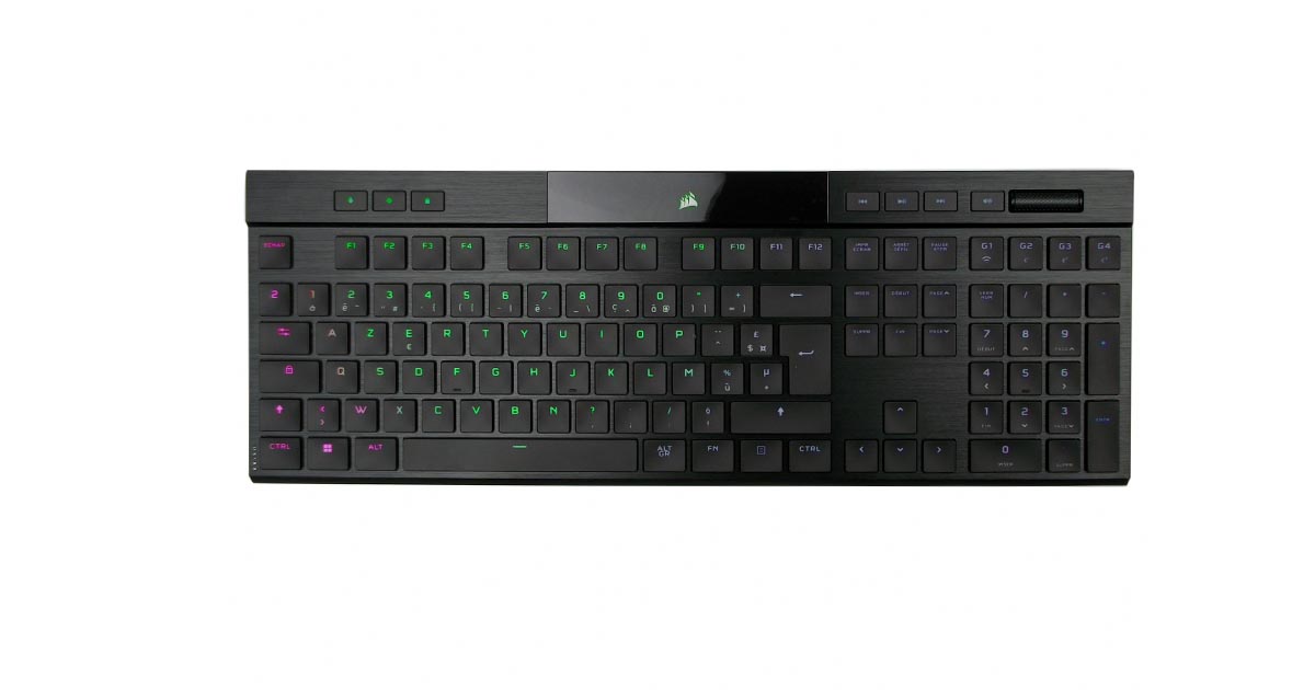 [TEST] Corsair K100 AIR Wireless