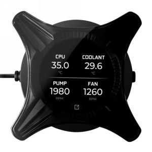 evga clx aio screen lcd