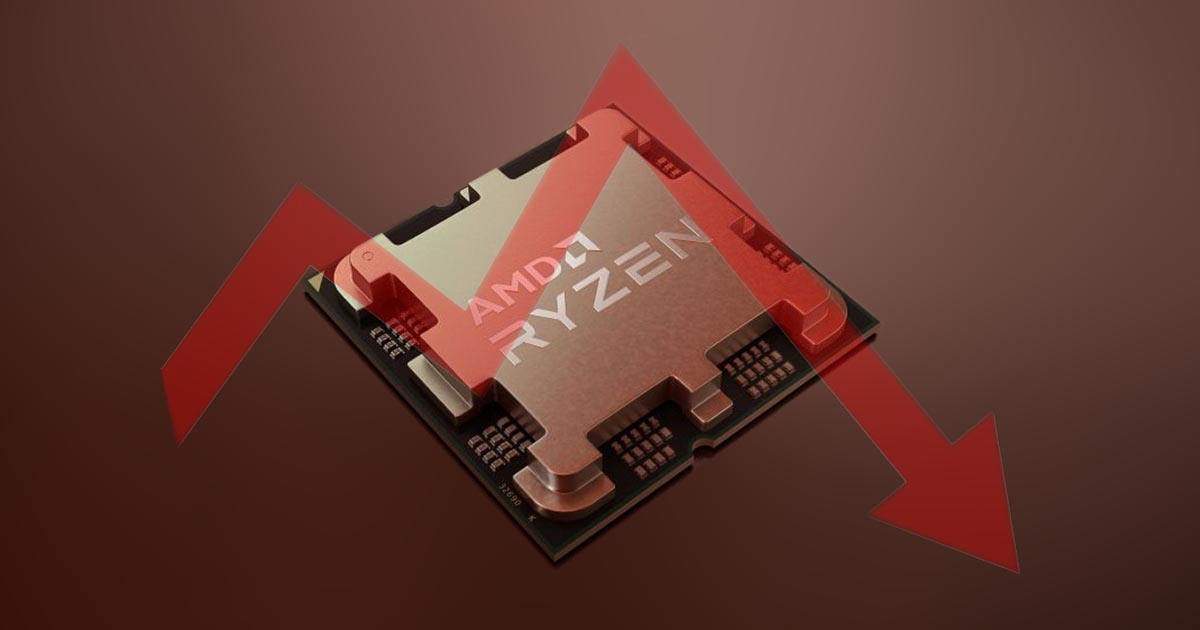 AMD réduit la production de Ryzen 7000 en raison des mauvaises ventes