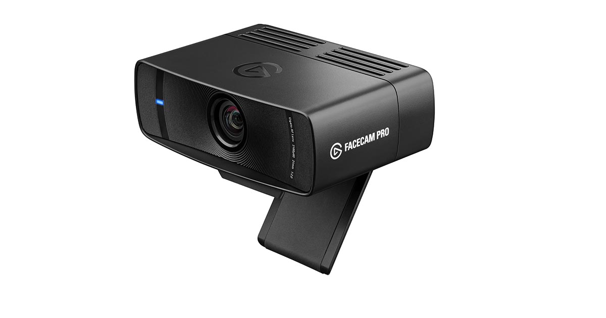 Elgato lance Facecam Pro une webcam 4K60