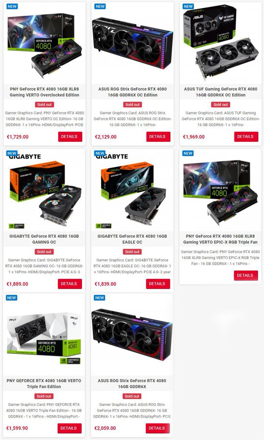 prix rtx 4080 custom prix rtx 4080 custom