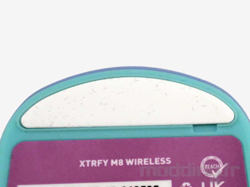 detail patin avant xtrfy M8 detail patin avant xtrfy M8