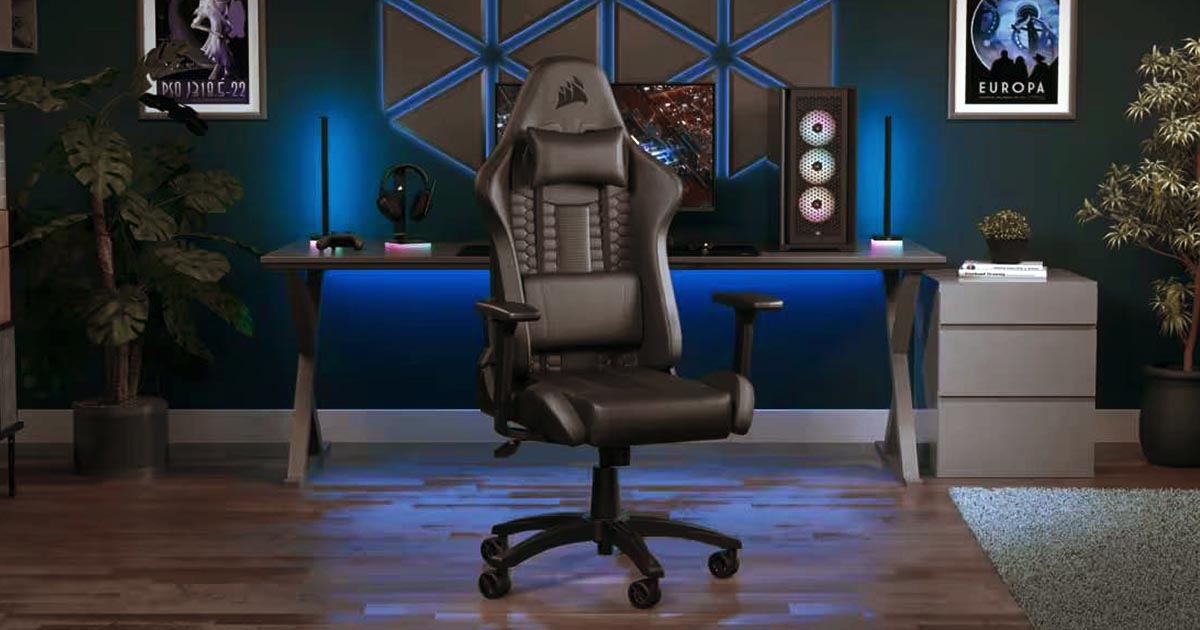 Corsair TC100 RELAXED : le fauteuil de jeu confortable