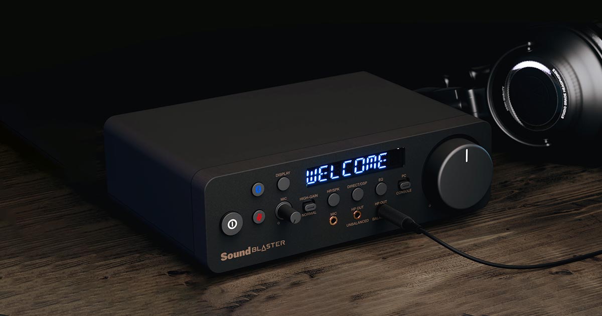Sound Blaster X5 : La Carte son externe haut de gamme de Creative