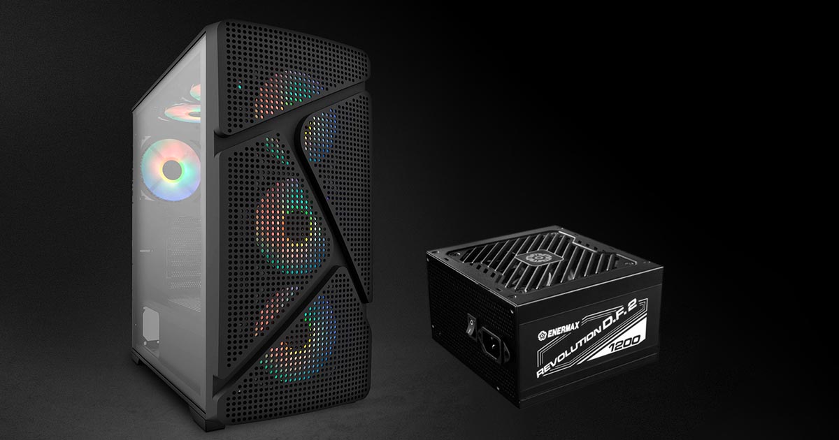 CES : ENERMAX lance de nouveaux blocs d'alimentation, un AIO Watercooling et des boîtiers