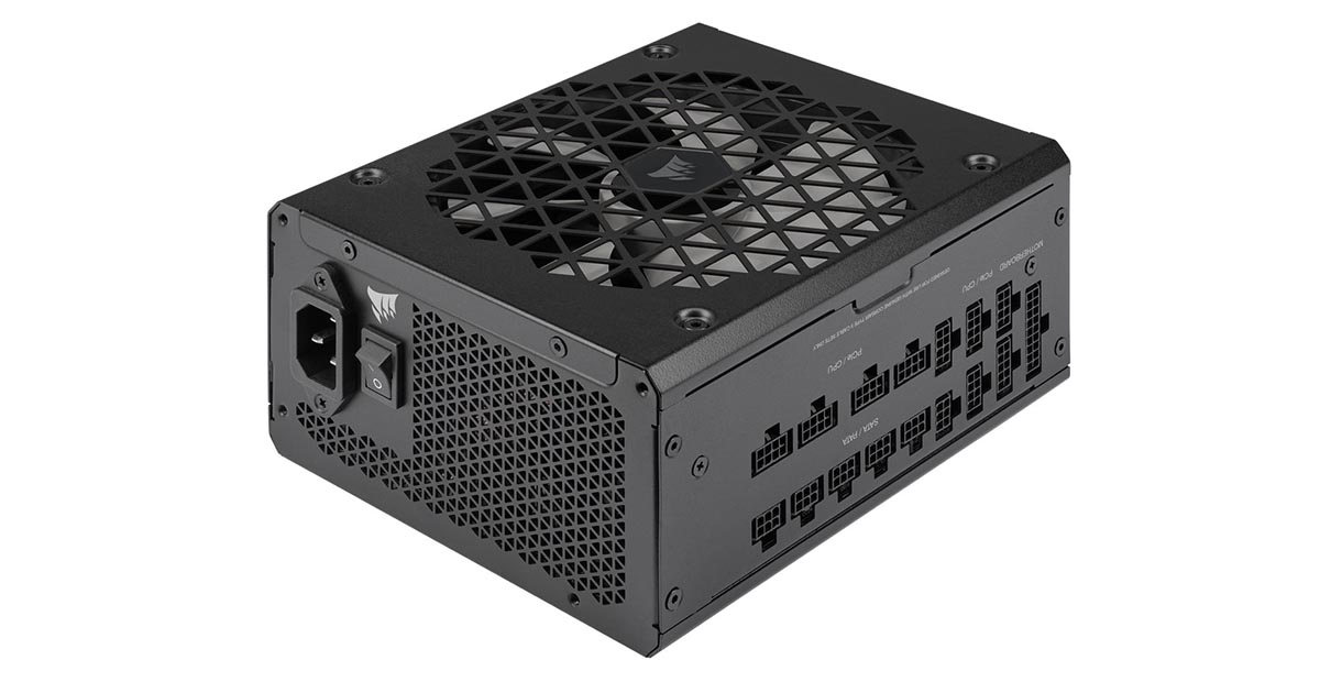 Des connecteurs sur le coté pour la prochaine gamme d'alimentation SHIFT de Corsair