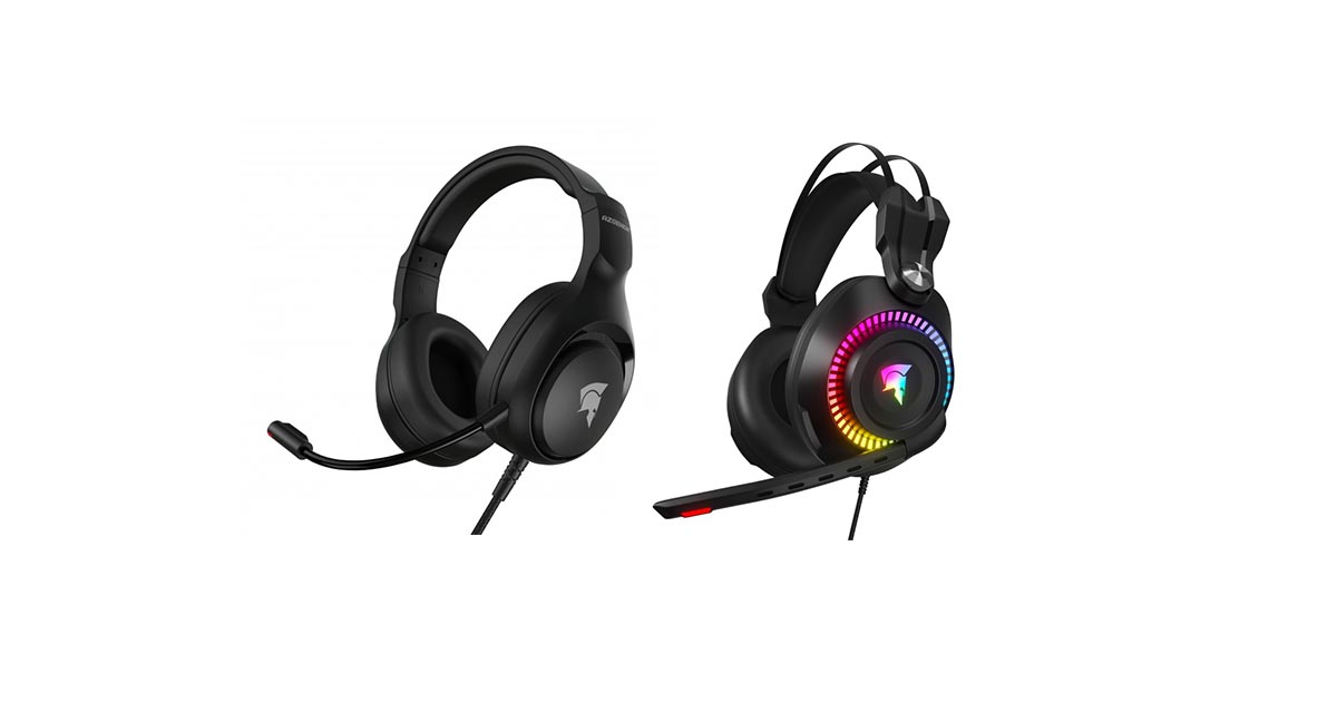 Casque Gamer AG-H300P Bleu Led