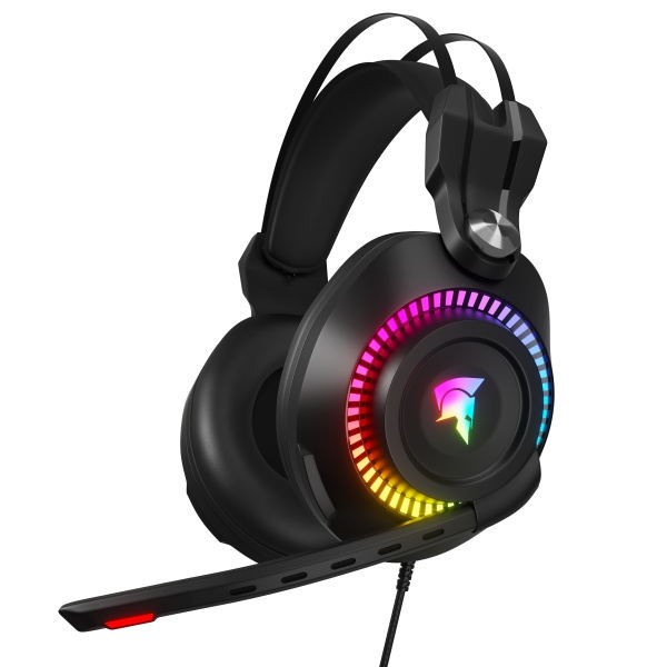 Casque Gamer AG-H300P Bleu Led