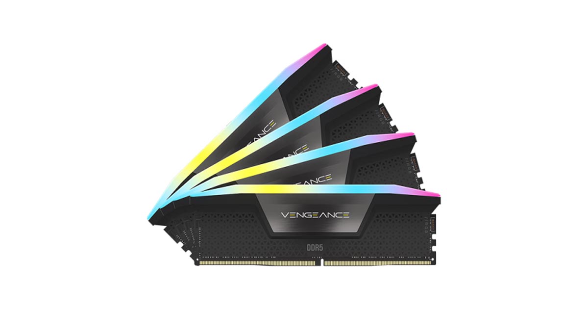 CORSAIR lance des kits mémoires DDR5 de 24 et 48 Go