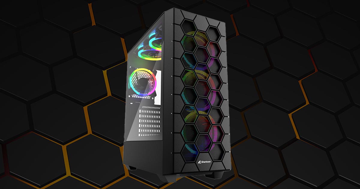 Sharkoon annonce son boitier RGB Hex
