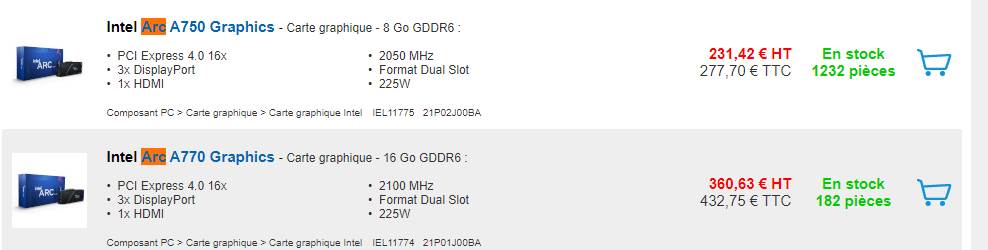 stock intel arc stock intel arc