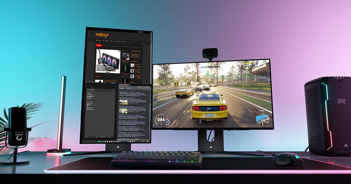 Corsair lance le moniteur Xeneon OLED de 27 pouces 240 Hz 1440p