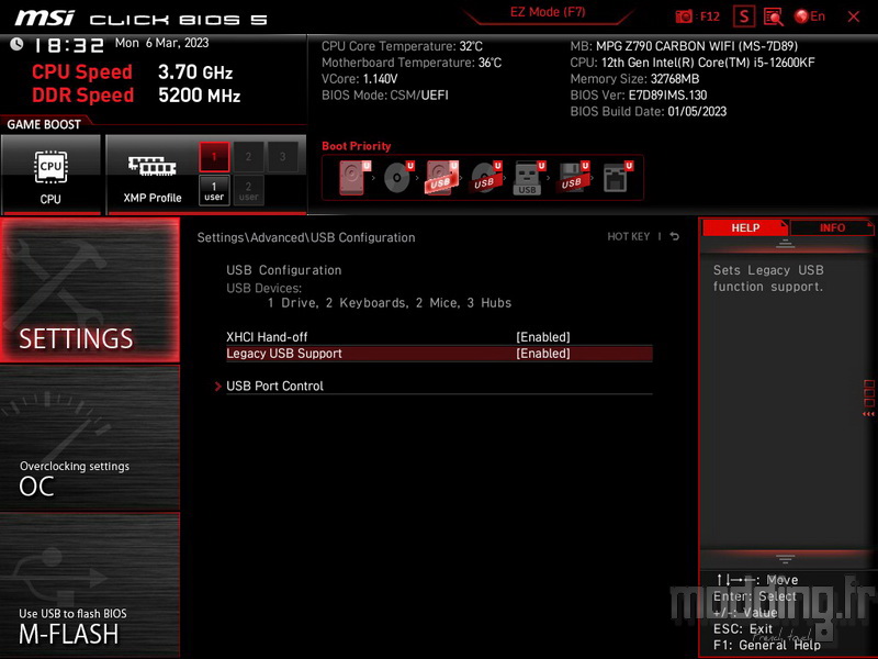 MPG Z790 Carbon Wifi Bios 13 MPG Z790 Carbon Wifi Bios 13