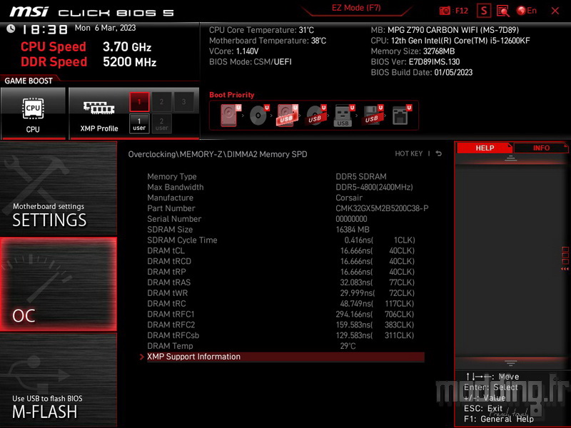MPG Z790 Carbon Wifi Bios 30 MPG Z790 Carbon Wifi Bios 30
