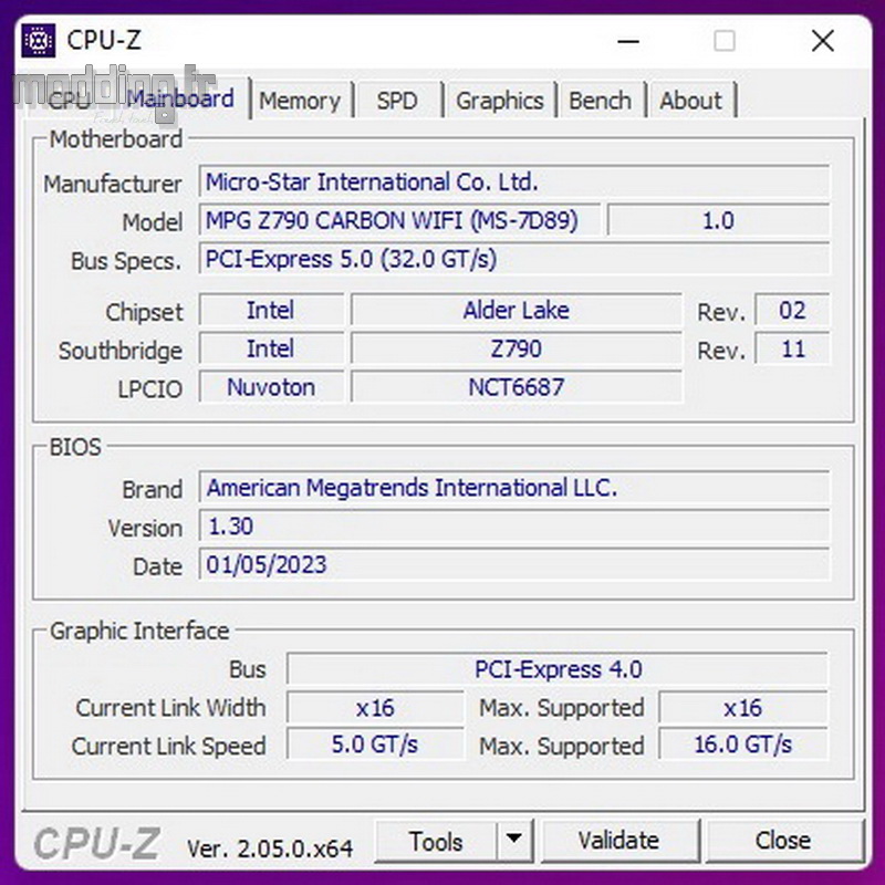 MPG Z790 Carbon Wifi Test 04 MPG Z790 Carbon Wifi Test 04