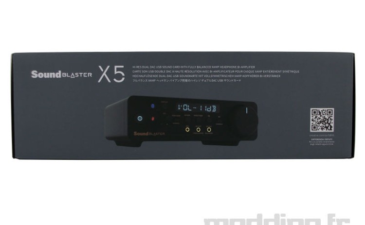[TEST] Creative Sound Blaster X5 | modding.fr