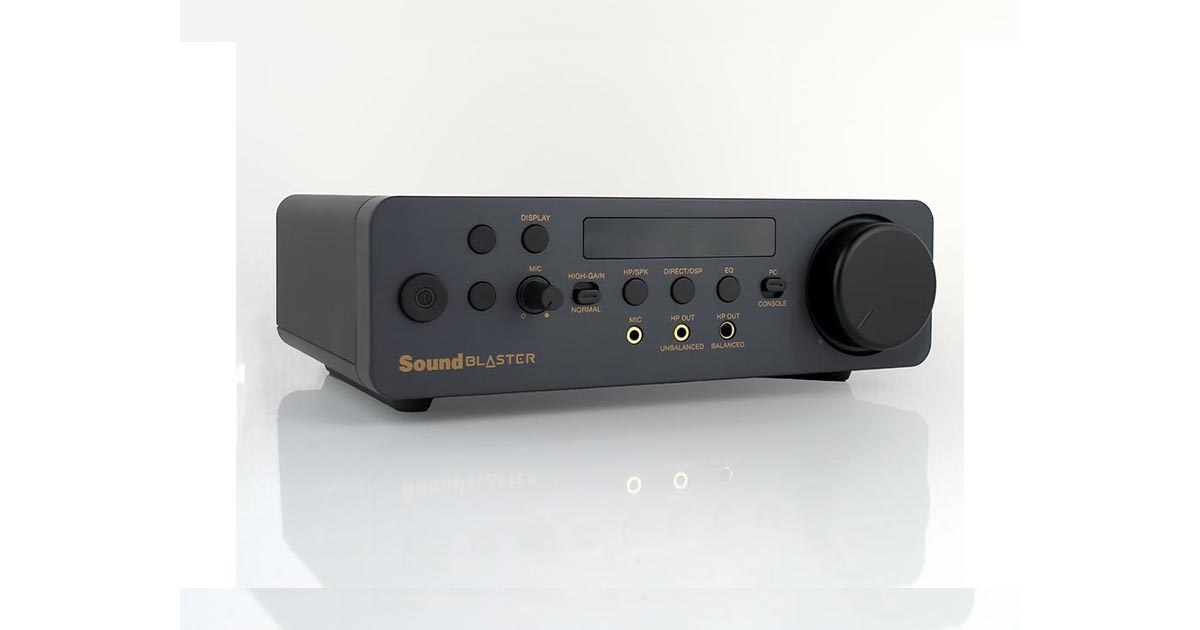 Creative Sound Blaster X5, Carte Son USB DAC Et Amplificateur