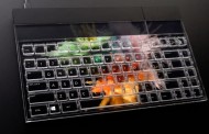 Flux Keyboard, un clavier transparent avec écran Full HD