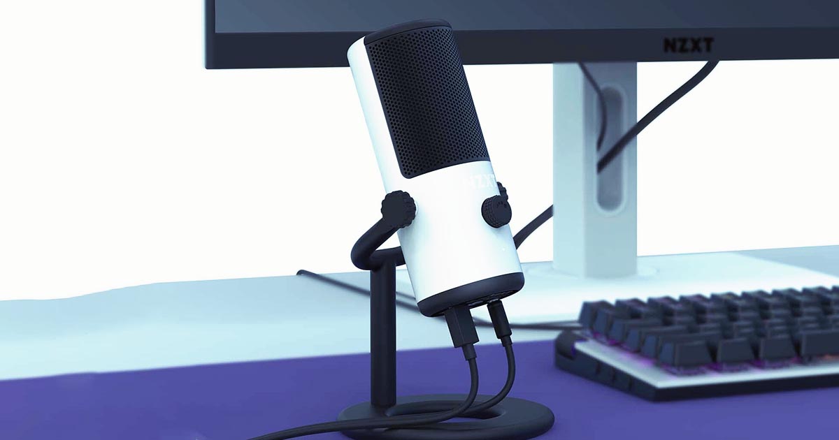 NZXT annonce son microphone Capsule Mini et le support Boom Arm Mini