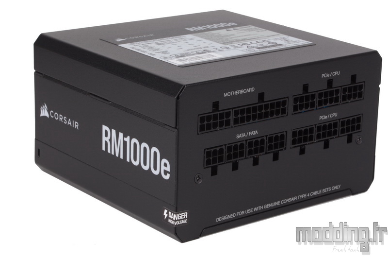 Test : CORSAIR RM1000e ATX 3.0, une gamme d'alimentation au goût du jour