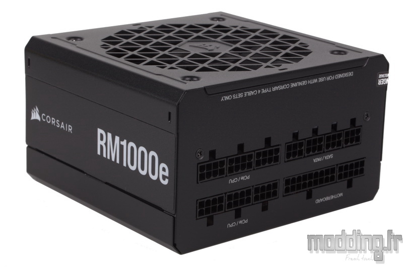 Test : CORSAIR RM1000e ATX 3.0, une gamme d'alimentation au goût du jour