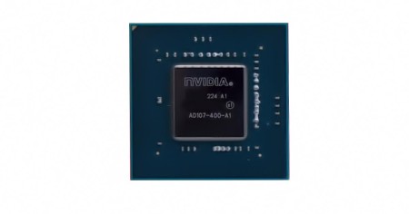 AD107 nvidia 4060 photo de la puce AD107 nvidia 4060 photo de la puce