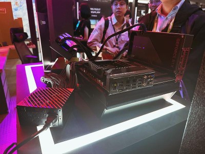 Asus rog matrix 4090 watercooling computex