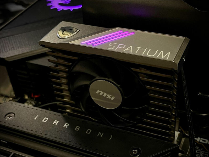 SPATIUM M570 PRO msi radiateur SPATIUM M570 PRO msi radiateur