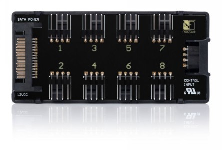 noctua NA FH1 8 channel PWM fan controller (4)