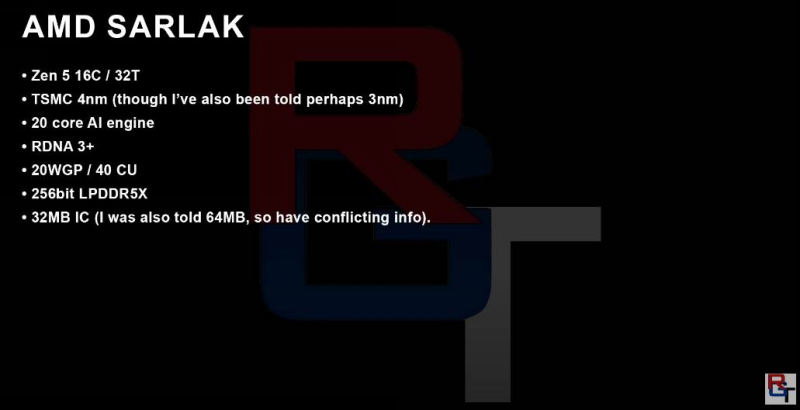 AMD Ryzen 8000 Sarlak AMD Ryzen 8000 Sarlak